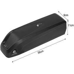 Wnicek 48V Ebike Battery 13AH Li-ion Bike Battery with Charger+ Power Display+ BMS Protection Board+ USB Port for 1000W/ 750W/ 500W/ 350W/ 250W Bike Motor