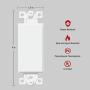Adaptateur Blanc ENERLITES pour Interrupteurs Décoratifs, Polycarbonate Thermoplastique Incassable, Approuvé UL, 6001-W-10PCS, Blanc, 10 Pièces Adaptateur Blanc ENERLITES pour Interrupteurs Décoratifs, Polycarbonate Thermoplastique Incassable, Approuvé UL, 6001-W-10PCS, Blanc, 10 Pièces
