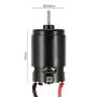 KingVal 550 3-Slot Brushed Motor 12T for 1/10 RC Crawler Traxxas HSP Kyosho HPI Wltoys Off-Road Climbing RC Controlled Toys Car Accessories