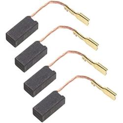 2 Pairs Motor Carbon Brushes 15x7x6.3mm Compatible with Flex L 1109 L 1109 FE L 1109 A L 1503 VR L 1506 VR L 1509 F1109