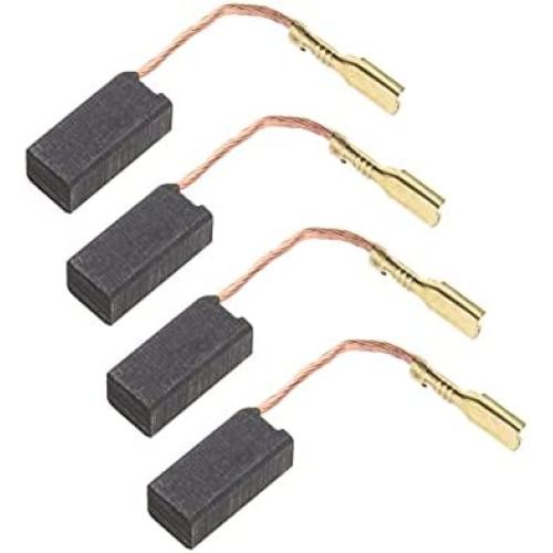 2 Pairs Motor Carbon Brushes 15x7x6.3mm Compatible with Flex L 1109 L 1109 FE L 1109 A L 1503 VR L 1506 VR L 1509 F1109