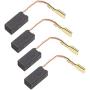 2 Pairs Motor Carbon Brushes 15x7x6.3mm Compatible with Flex L 1109 L 1109 FE L 1109 A L 1503 VR L 1506 VR L 1509 F1109