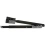 attwood 460-ADJ Adjustable Transom Saver, 36 to 60 Inches, Steel Construction, Rubber Pads, Corrosion-Resistant Black Finish
