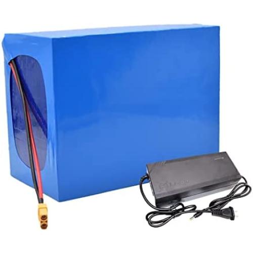 Jieoto Ebike Battery 72V 20Ah 30Ah 40Ah 50Ah 60Ah Lithium Battery Pack for 5600W-500W Motor with Charger Fit for Electric Motorcycle Electric ATVs Off-Road Vehicles