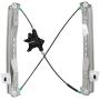 FFFauto 749-508 Front Left Driver Side Window Regulator without Motor Compatible with Grand Caravan 2008-2020/ Town and Country 2008-2016/ Routan 2009-2014/ C/V 2012-2015