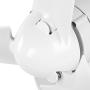 1600W Small Wind Generator Turbines Kit Wind Turbine Businesses 3 Blades Power Parts for Marine Home Charging(12V white)