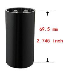 BOJACK 189-227 uf/MFD 250 VAC ±20% 50/60 Hz CD60 Round Motor Well Pump Start Capacitor