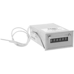 Electromagnetic Counter 6 Digit Pulse Counter CSK6-NKW AC220V / AC110V / DC24V / DC 12V(DC 12V)