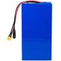 48V 20Ah E-Bike Rechargeable Lithium Ion Battery Pack, Built-in BMS Board, for 2000W Electric Bicycles/Motorcycles Motors, with Charger