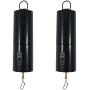 2 Pieces Hanging Rotating Motor Wind Chimes Revolve Twist Turn Battery Powered Twirl Motor Suit for Garden Decor Accessory