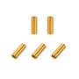uxcell 5 Pcs M3x15mm Round Aluminum Standoff Column Spacer Female Golden Tone for Drone FPV Quadcopter Racing RC Multirotors Parts DIY