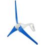 Dyna-Living 500W 12V Wind Turbine Generator & 800W 12V Wind Turbine Motor with Charge Controller for Home Marine Industrial Energy Blue 3 Blades and White 5 Blades (Not Included Mast)