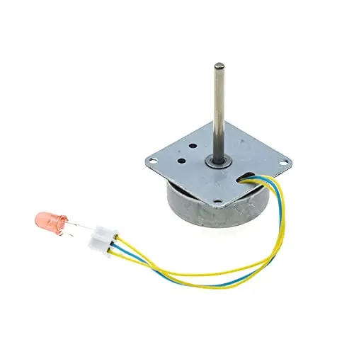 Générateur Micro Asynchrone 3 Phases Miniature DIY Moteur avec Lampe LED 3-24V AC Générateur Micro Asynchrone 3 Phases Miniature DIY Moteur avec Lampe LED 3-24V AC