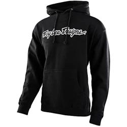 Troy Lee Designs Motorcycle Motocross Racing PULLOVER HOODIE for Men, Signature Pullover Hoodie