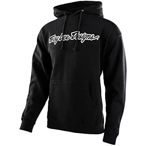 Troy Lee Designs Motorcycle Motocross Racing PULLOVER HOODIE for Men, Signature Pullover Hoodie