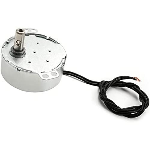 Jutagoss Synchronous Motor,TYC-50 Horizontal Hole Tapping Shaft Direction CW/CCW, 4 Watt AC 220V 8-10 RMP, 2 Pcs