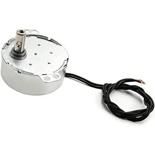 Jutagoss Synchronous Motor,TYC-50 Horizontal Hole Tapping Shaft Direction CW/CCW, 4 Watt AC 220V 8-10 RMP, 2 Pcs