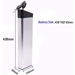 Jieoto Built-in Folding Electric Bicycle Battery 36V 10Ah 12.5Ah 48V 7.5Ah 10Ah 12Ah Motorcycle Folding Lithium Battery 800W 750W 500W 350W Motor.
