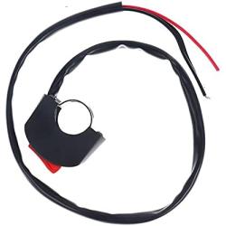 Zboro 22mm Universal Motorcycle Switch ON/ON/OFF Connector Push Button Switch Handlebar Headlight Fog Spot Light Controller Switch