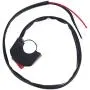 Zboro 22mm Universal Motorcycle Switch ON/ON/OFF Connector Push Button Switch Handlebar Headlight Fog Spot Light Controller Switch