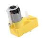 4Pcs Gear Motor L Shape DC Electric TT Motor 3V-6V Gear Motor Dual Shaft Suitable for Smart Car Robot DIY Kit