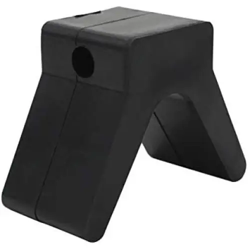 UANOFCN 2 Inch Mounting Width Boat Trailer Non Marking Polyurethane V Bow Stop