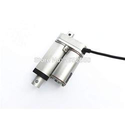 Ochoos Electric Linear Actuator 12v 100mm Stroke 1500N DC Motor Linear Motion Controller with Limit Switch XJ-TGZ-U2