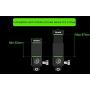 360 Degree Rotation Universal Bike Phone Mount Bicycle & Motorcycle Handlebar Cell Phone Holder with LED Light for 4.7