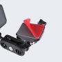 Motorcycle Helmet Chin 360° Double Ball Head Mount Kit for GoPro Hero10, 9, 8, Hero 7, (2018), 6 5 4 3, Hero Black, Session, Xiaomi Yi, SJCAM, and Other Action Camera