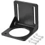 MECCANIXITY Motor Bracket Motor Mounting Holder 98.5x100x98.5mm Black for 86mm NEMA 34 Stepper Motor with Screws