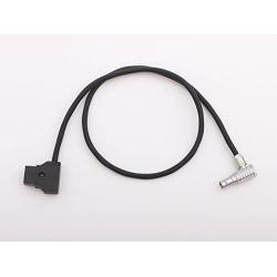 D-Tap DTap Power Tap to 0B 6pin Right Angled Power Cable 1.9ft for DJI Focus Motor