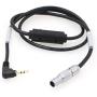 Nucleus-M Motor Run Stop Cable 7 Pin to LANC 2.5mm for Tilta Sony FS5 FS7 FX9 FX6, Panasonic EVA1 BGH1, Canon C100 C200, Blackmagic BMCC/URSA Mini Pro, Z CAM Camera