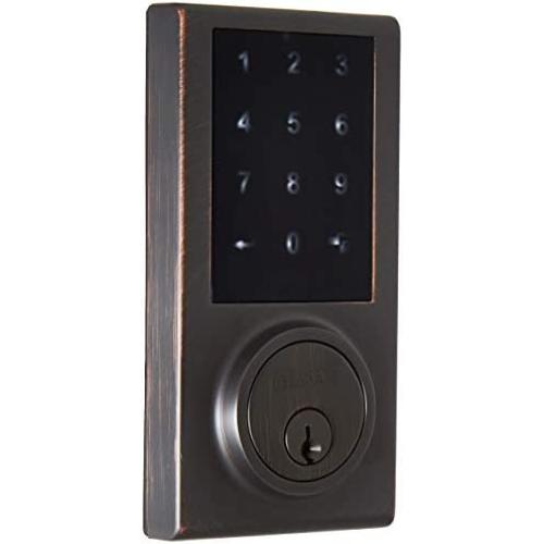 Delaney Hardware 301777 Z-Wave Smart TOUCHPAD, Tuscany Bronze Deadbolt Lock
