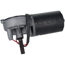Heyiarbeit 100 RPM 24V DC Micro Gear Reduction Motor Motor High Torque Electric Worm Gear Motor Micro Speed Motor Electric Gearbox for RC Car Robot Model DIY Engine Right Shaft 1Pcs