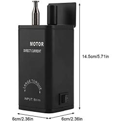 Omabeta Barbecue Grill Motor, Barbecue Motor DC 5V Black for Woman for Outdoor Activities for Party