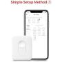 SwitchBot Remote One Touch Button - SwitchBot Bot, SwitchBot Curtain, SwitchBot Color Bulb and SwitchBot LED Strip Light Compatible, Smart Home Easy to Control, Bluetooth Long Range 5.0