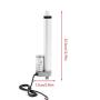 Electric Linear Actuator,DC 12V 750N Force 150-700mm Stroke Waterproof Multifunction Straight Line Actuator Motor Lift Controller for Automotive Medical Devices etc(200mm)