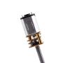DC 12V Micro Gear Box Reversible Screw Reduction Electric Motor N20 with 16MM Long Output Shaft 400RPM