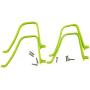 Upgraded Spare Parts Replacement for Syma X5UW X5UC RC Quadcopter Rc Helicopter Copter Toy Motor Main Blade Propellers Propeller Protectors Blades Frame Landing Skid with Screws Set (Green)