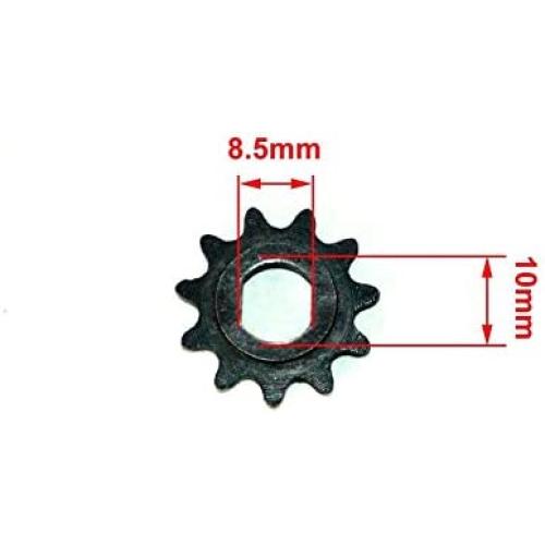 11T 25H Chain Sprocket for Escooter High Speed Brush DC Motor MY1020 Original 11 Teeth Sprocket Mini Gas Scooter Engine Sprockt
