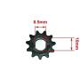 11T 25H Chain Sprocket for Escooter High Speed Brush DC Motor MY1020 Original 11 Teeth Sprocket Mini Gas Scooter Engine Sprockt