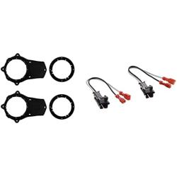 Metra 82-3013 Speaker Adapters for 1997-2004 Chevrolet Corvette & 72-4568 Speaker Harness for Selected General Motor Vehicles
