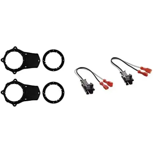 Metra 82-3013 Speaker Adapters for 1997-2004 Chevrolet Corvette & 72-4568 Speaker Harness for Selected General Motor Vehicles