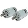 2 Pcs 550 12V 30000RPM Electric Motor High Speed RS550 12 Volt Motor Gearbox Accessories for Power Wheels Children Ride On Car Replacement Parts
