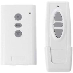 Calvas Motor Controller AC 220V Wireless Remote Control Switch 433MHz UP Down Stop Tubular Forward Reverse TX RF