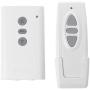 Calvas Motor Controller AC 220V Wireless Remote Control Switch 433MHz UP Down Stop Tubular Forward Reverse TX RF