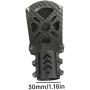 Support Moteur Drone Tuimiyisou RC Plante UAV Motoise de Siège de Moto Support de Connecteur en Tube de Carbone Noir 30mm