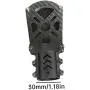 Tuimiyisou Drone Motor Mount RC Plant UAV Motor Seat Carbon Tube Fixed Connector Bracket 30mm Black Drone Motor Fixed Base