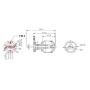 Flycolor EDF 50mm 4900KV 3S Maximum Thrust 770g 11 Blades Ducted Fan with RC Brushless Motor with ESC 40A(2~4S) Balance Tested for EDF RC Jet Airplane