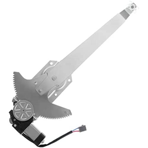 A-Premium Power Electric Window Regulator with Motor Replacement for Ford Bronco F Super Duty F-100 F-150 F-250 F-250 HD F-350 F53 F59 1980-1997 Front Driver Side